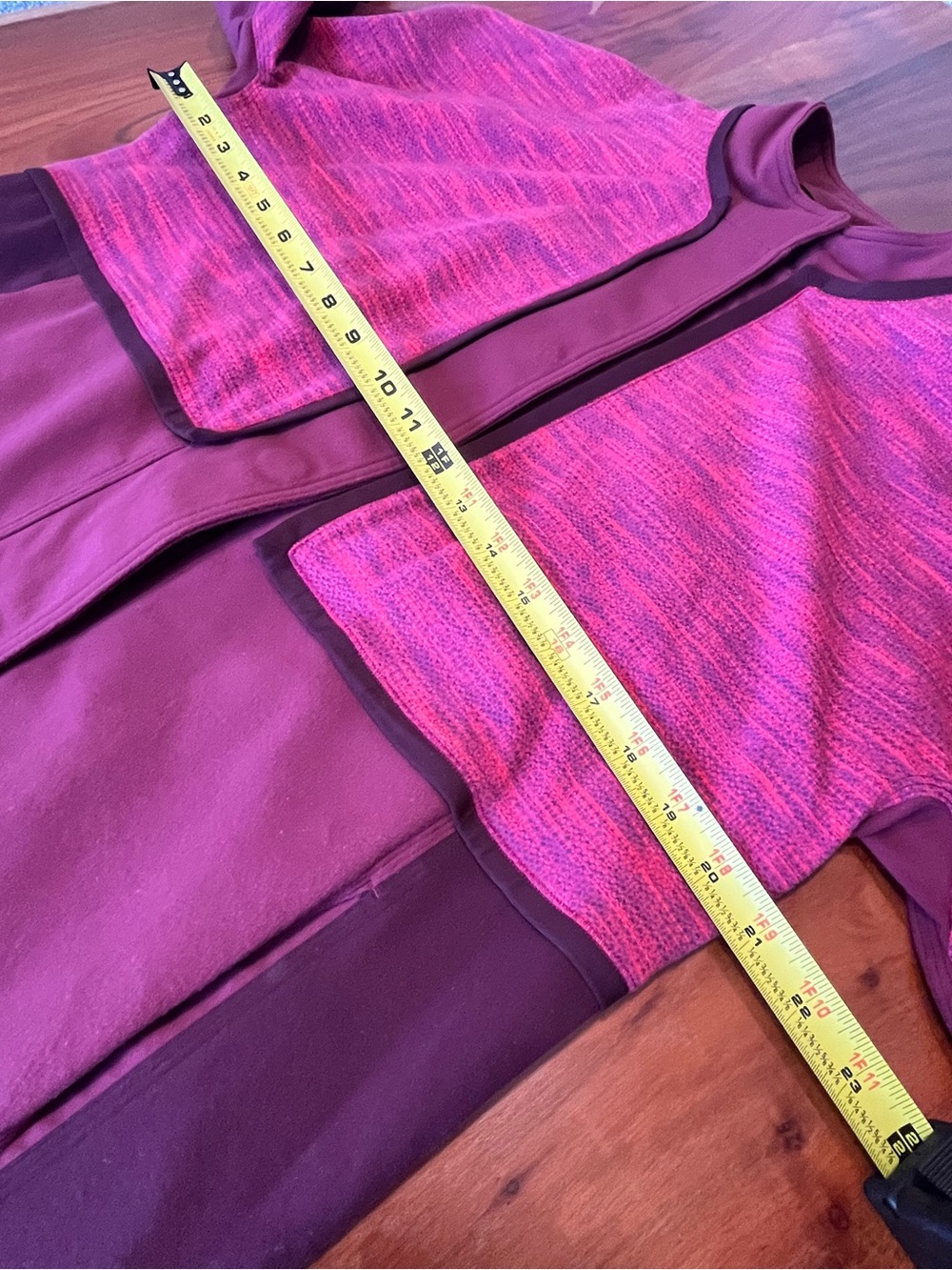 Lululemon Two-Tone Pink Maroon Jacket - Picture 7 of 9